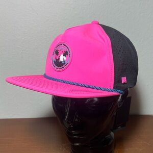 Melin Coronado Shine Hot Pink/Black Snapback